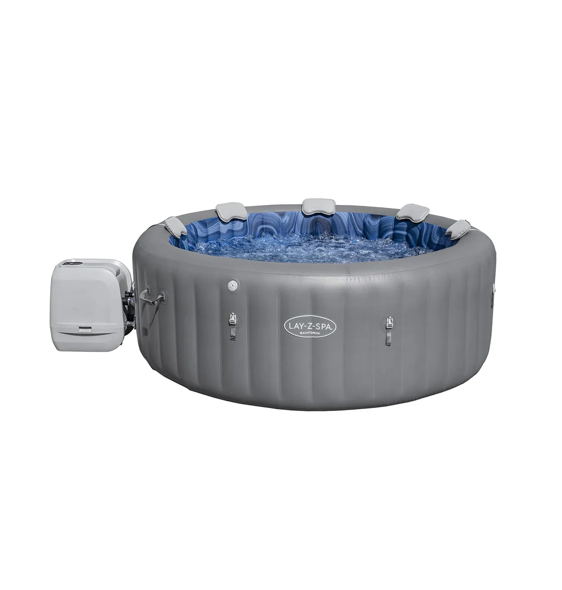SPA GONFLABLE BESTWAY LAY-Z-SPA SANTORINI HYDROJET